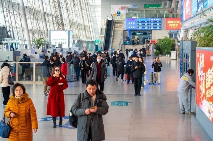 铁路南京站实施新运行图：开行列车对数创新高，多条新线优化出行选择