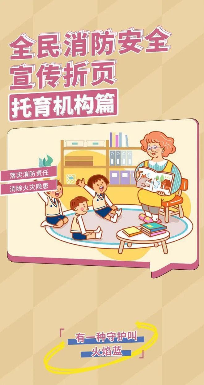 一图读懂 | 托育机构消防安全怎么做？这份指南告诉你！
