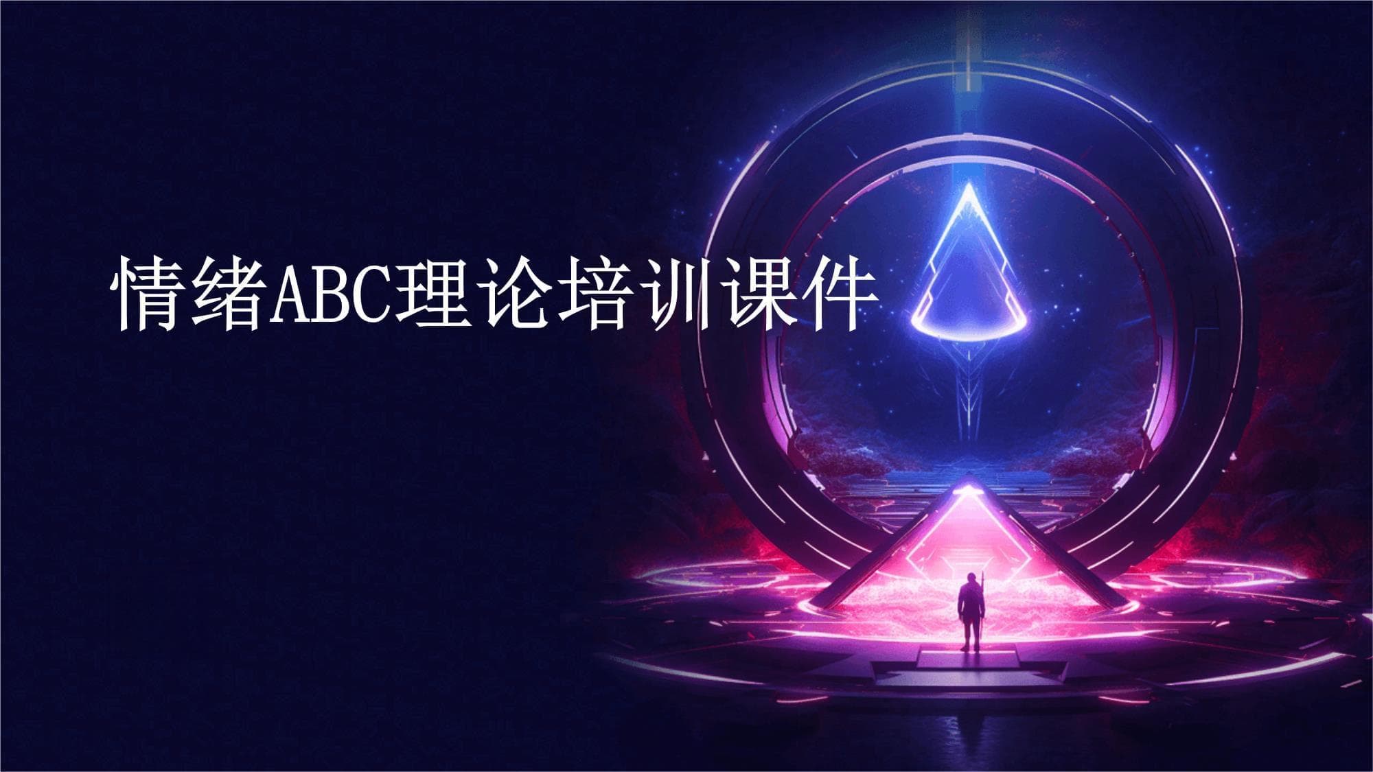 情绪ABC理论培训课件