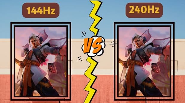 144Hz vs 240Hz显示器：游戏体验大对比
