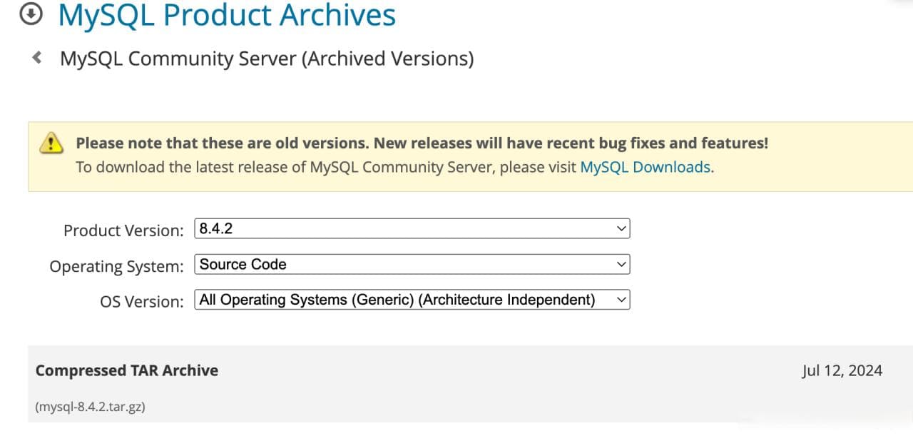 在ARM架构的欧拉操作系统上编译安装MySQL 8.4.2