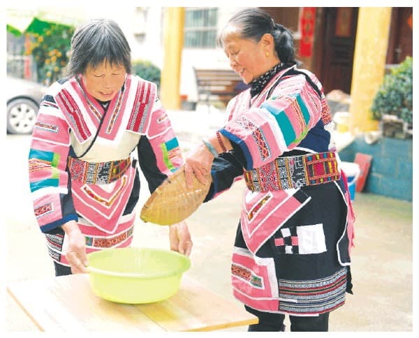 龙胜三门洪寨村米花糖：年味里的甜蜜传承