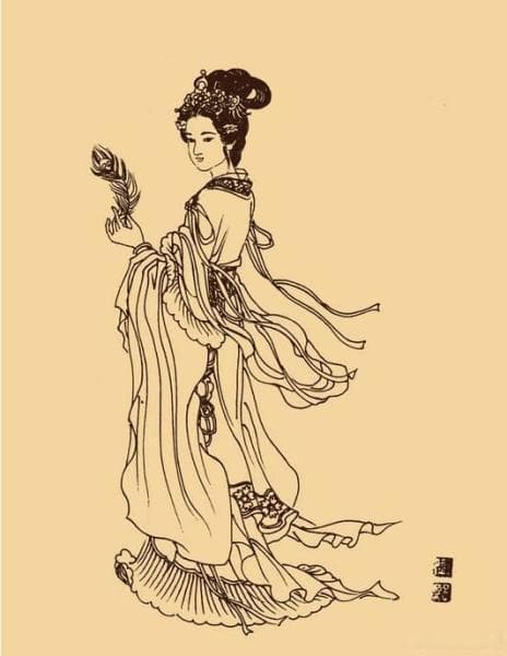 洛神：中国神话中的洛水女神，甄宓被认为是洛神转世