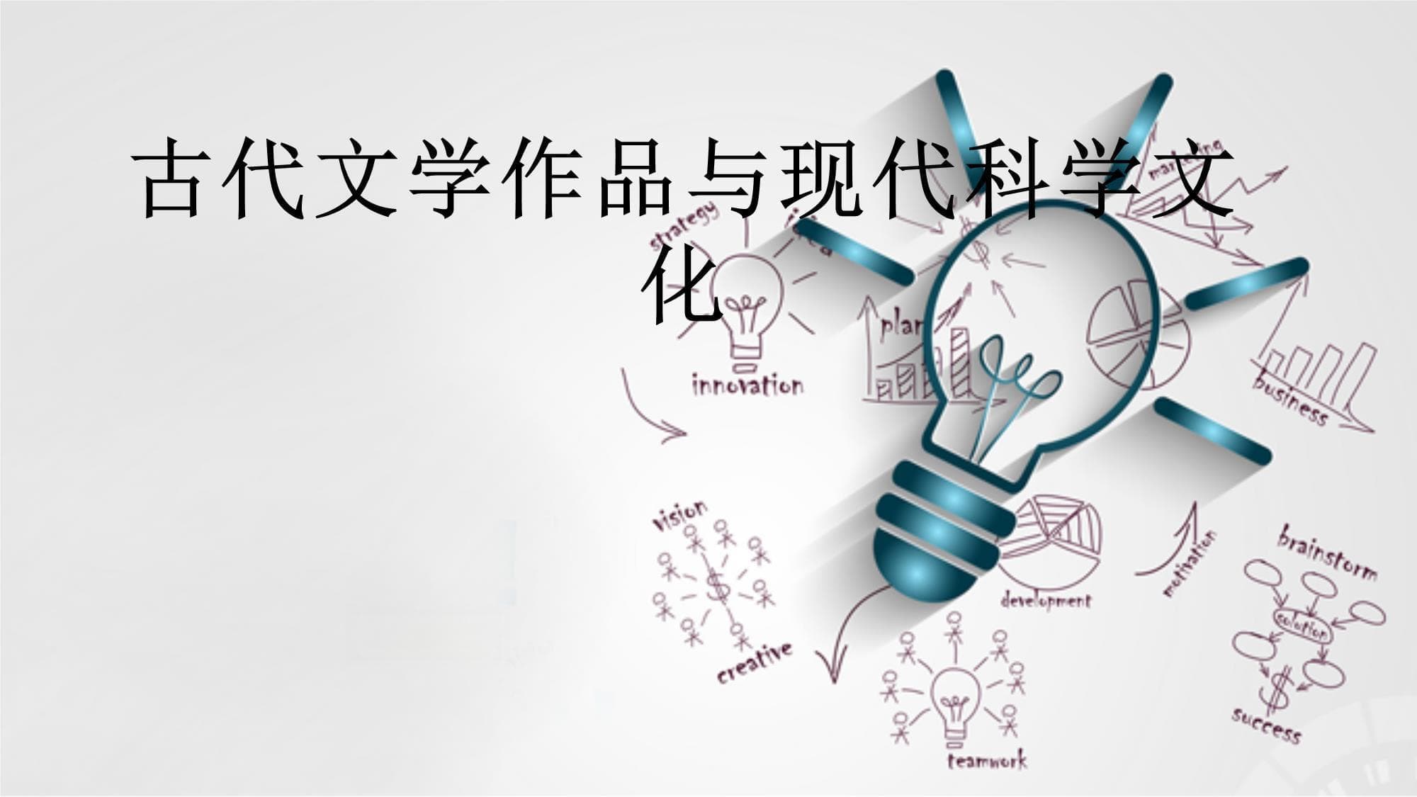 古代文学作品与现代科学文化的结合与创新
