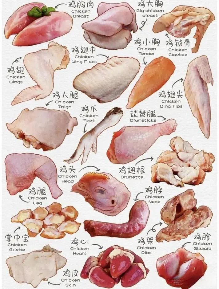 整鸡与鸡零件价格差异之谜，你知道多少？