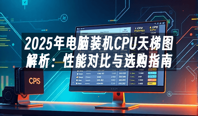 2025年电脑装机CPU天梯图解析：性能对比与选购指南