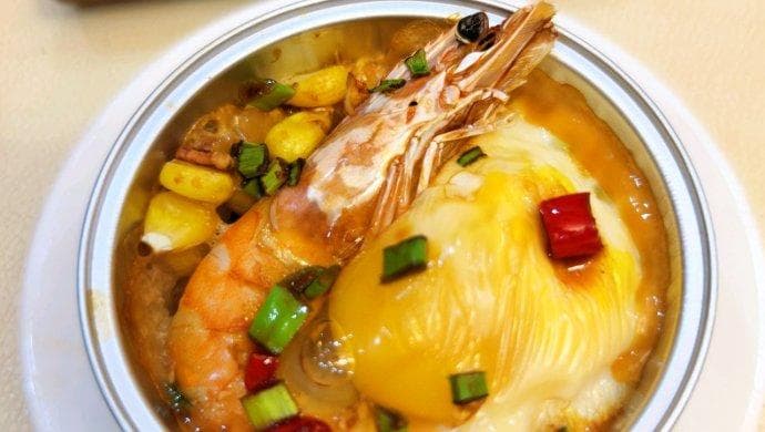 空气炸锅版虾扯蛋：虾肉鸡蛋完美结合，15分钟轻松搞定