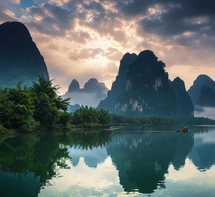桂林一日游：山水甲天下，美景尽收眼底！