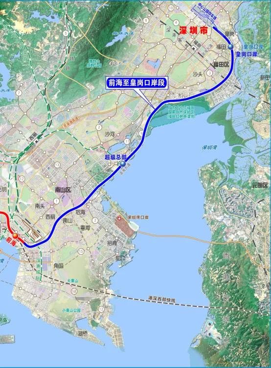 穗莞深城际铁路皇岗口岸站建设取得新突破，预计年底开通运营