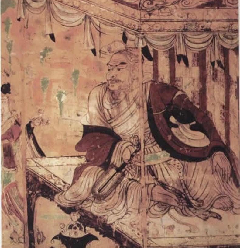 历代著名画家作品赏析-北齐曹仲达