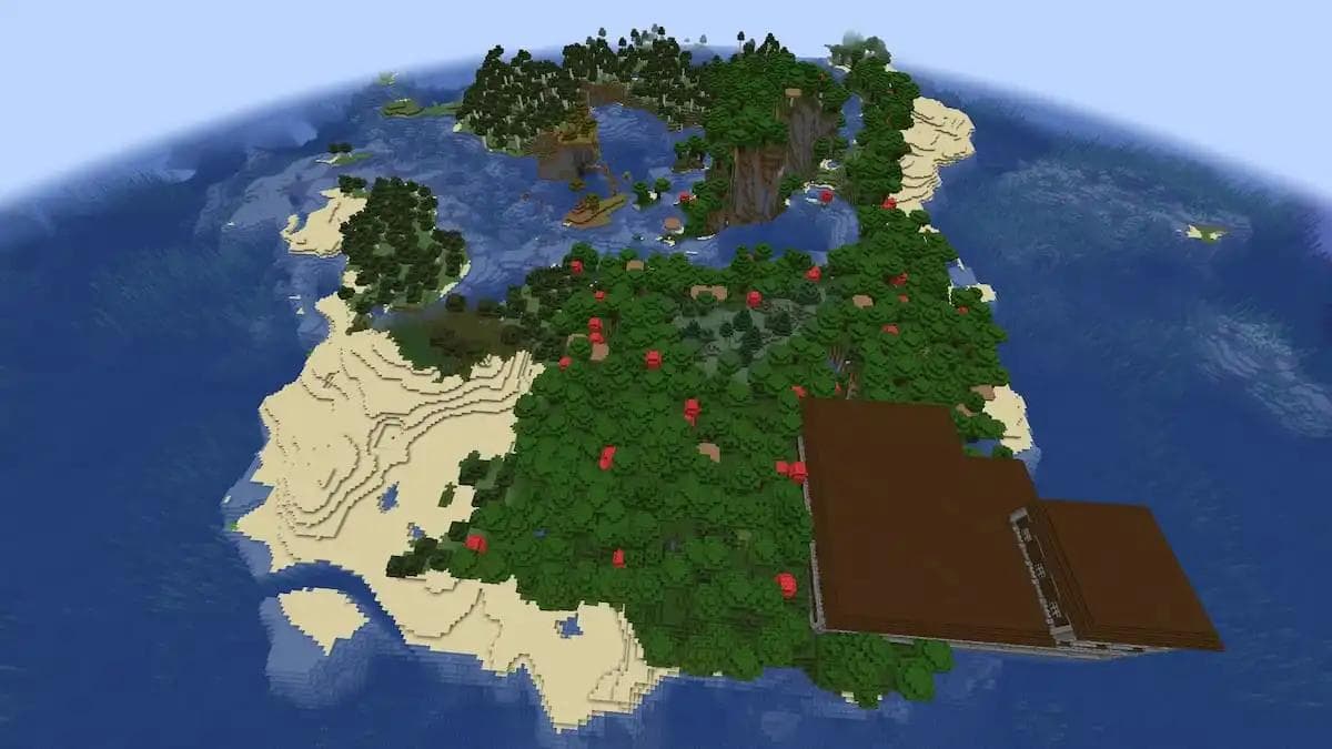 Minecraft 1.21 林地府邸种子（2024 年 7 月）