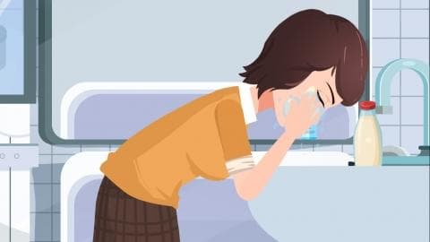 冷水洗脸能让大脑更清醒吗