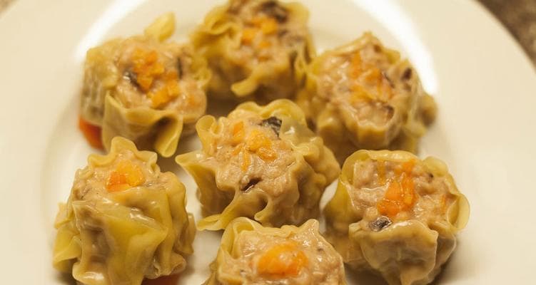 美味家常小笼包——虾仁烧卖（传统手艺制作，鲜嫩多汁，口感绝佳）