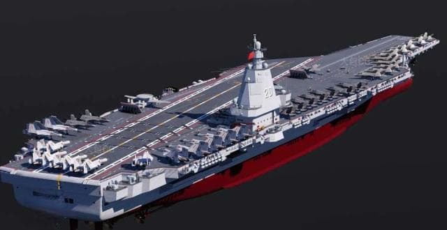 网传004型航母进入建造阶段，性能或将全面超越美国福特级