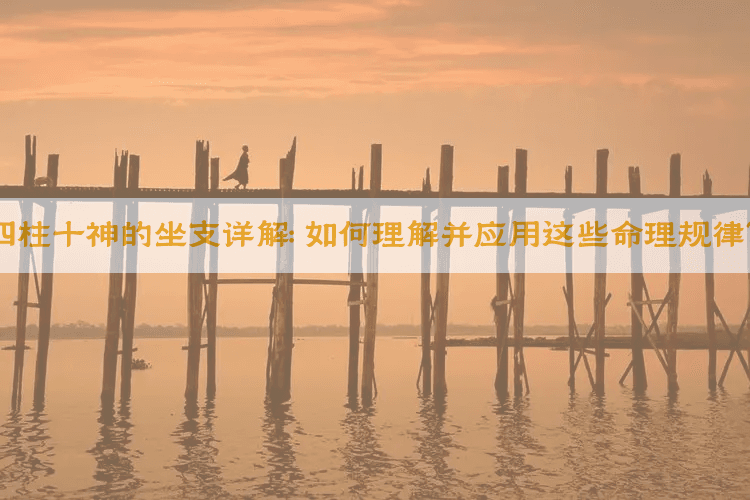 四柱十神的坐支详解：如何理解并应用这些命理规律？