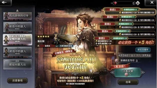 歧路旅人：学者·塞拉斯-角色分析