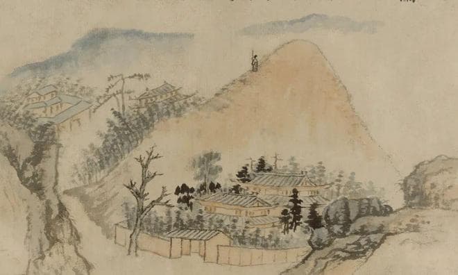寒山心灯：师亲指归路，月挂一轮灯