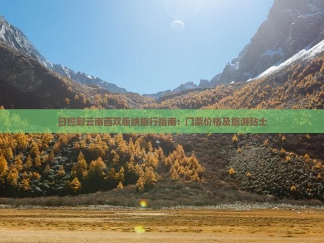日照到云南西双版纳旅行指南：门票价格及旅游贴士