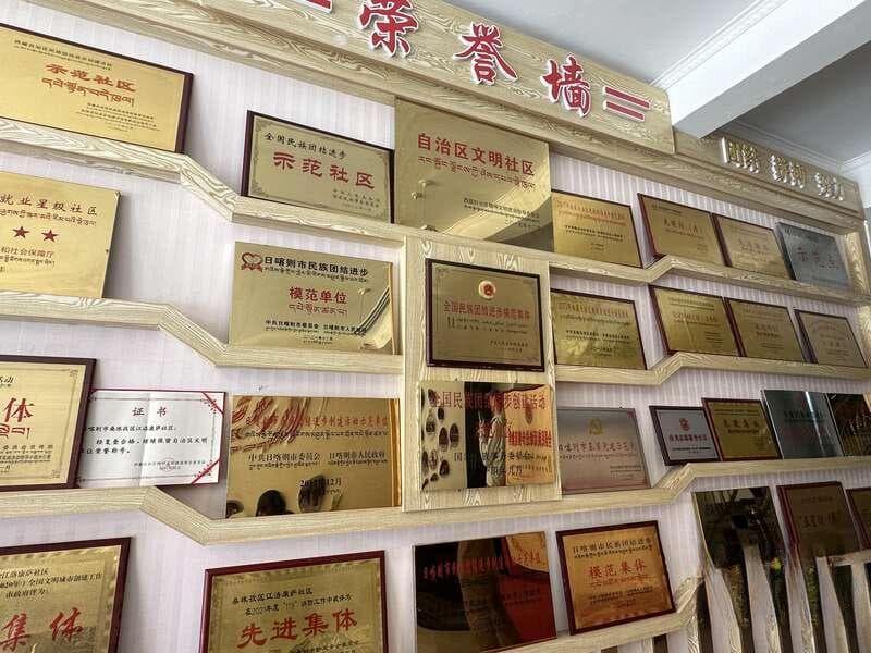 西藏江洛康萨社区：各民族群众要像石榴籽一样紧紧抱在一起