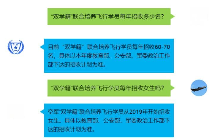 空军招飞入学后的2种培养模式及毕业后的工作