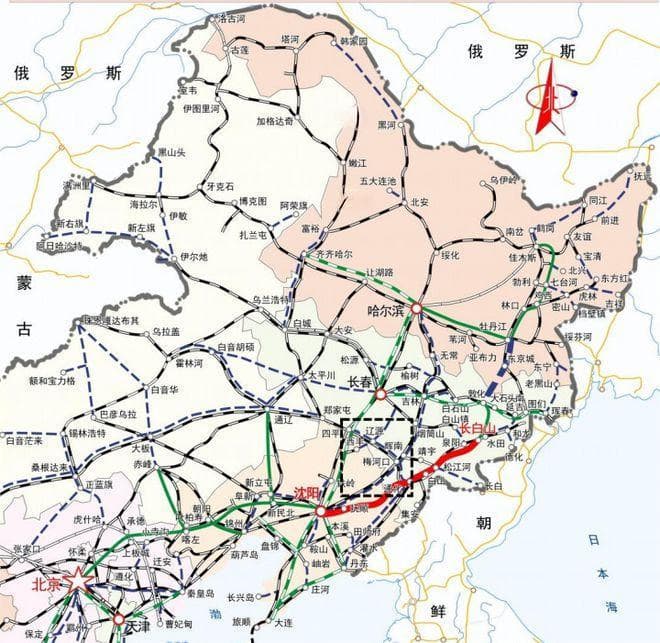 东北地区近期唯一有希望开工的高铁，前期工作仍需一定时间