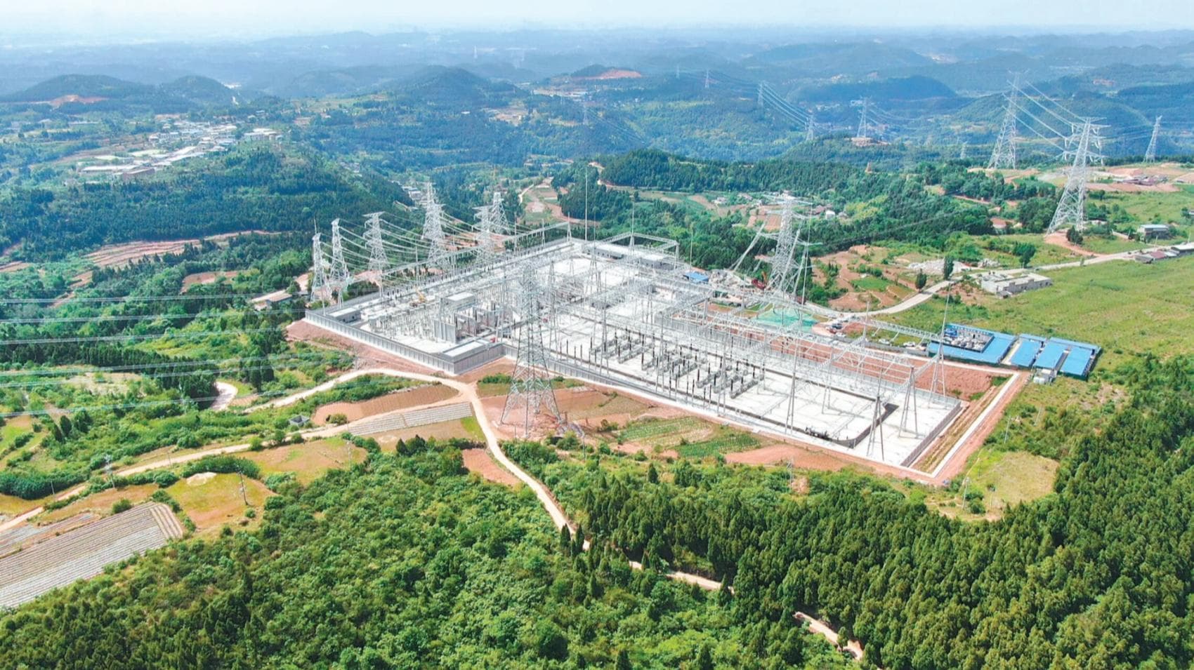 一个月投运3座500千伏变电站  四川电网建设跑出“加速度”