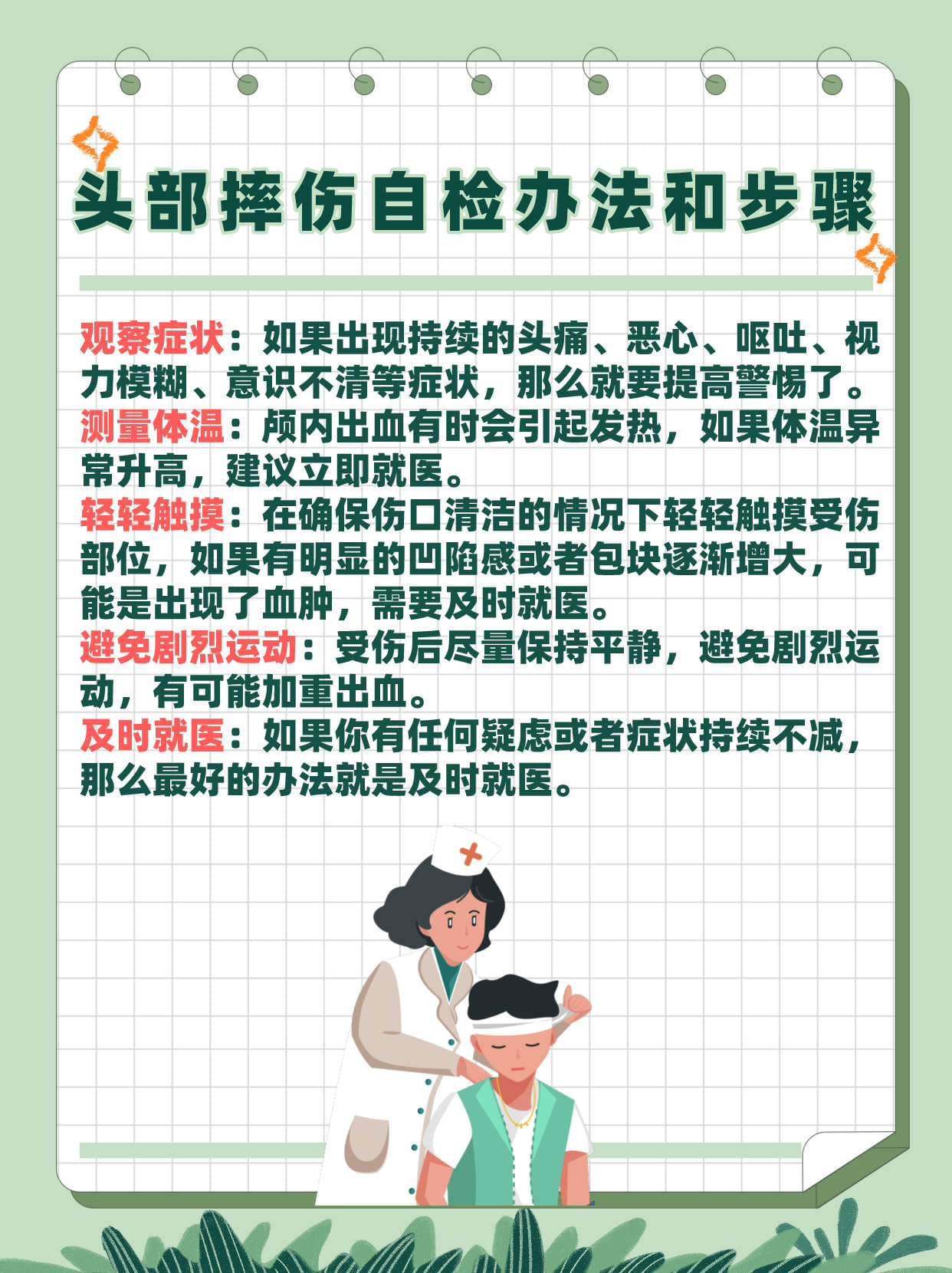 头部摔伤：何时排除颅内出血？实用指南