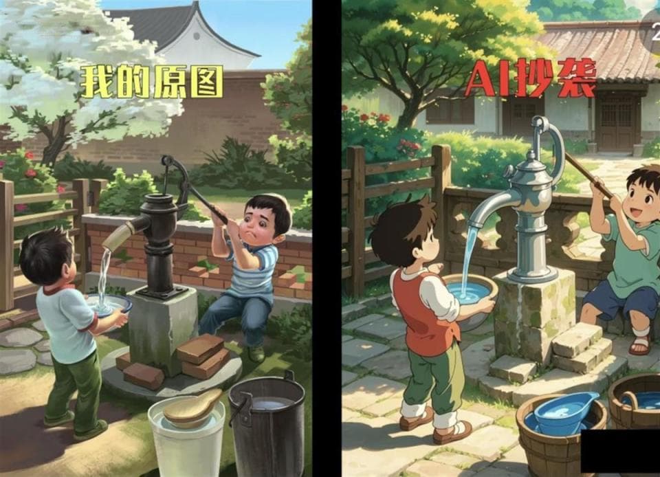 AI生成图与原画高度相似，是否属侵权？律师：独创性、是否商用等是判断关键