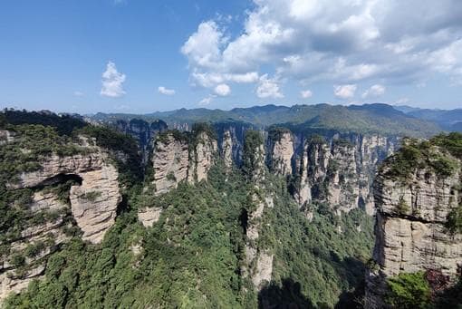 张家界黄石寨游玩攻略，含景点游玩顺序路线、导览地图、必游景点