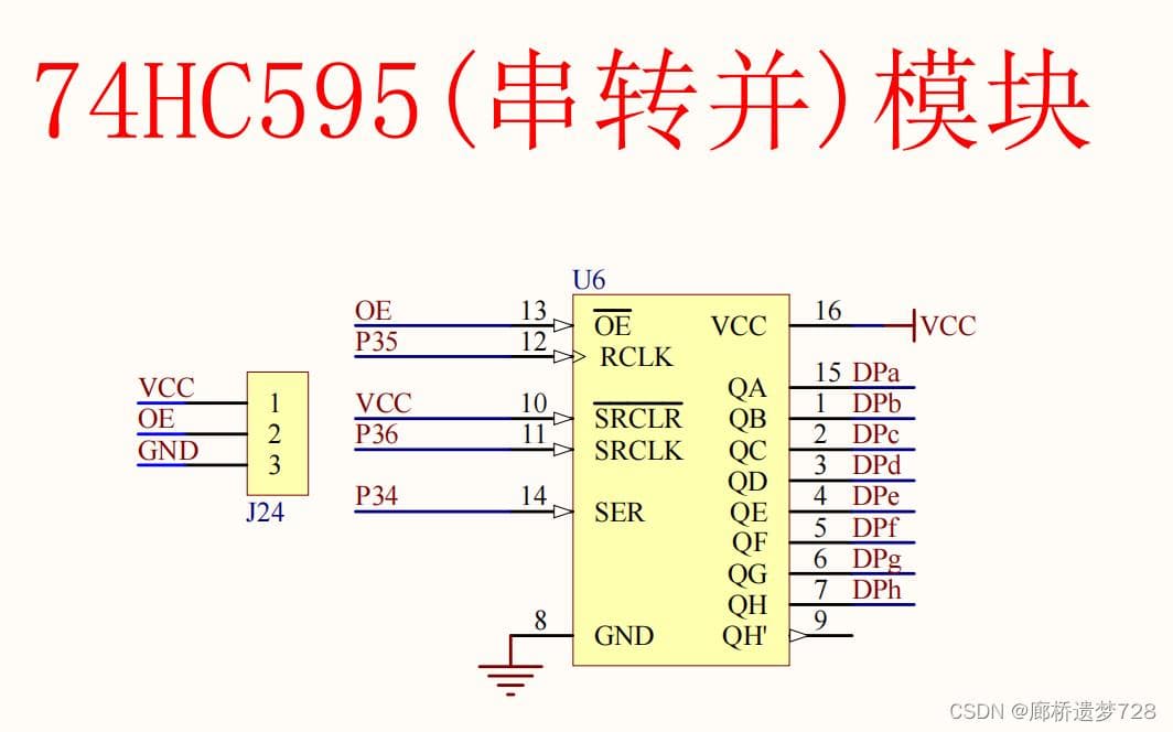 51单片机入门：LED点阵屏控制详解