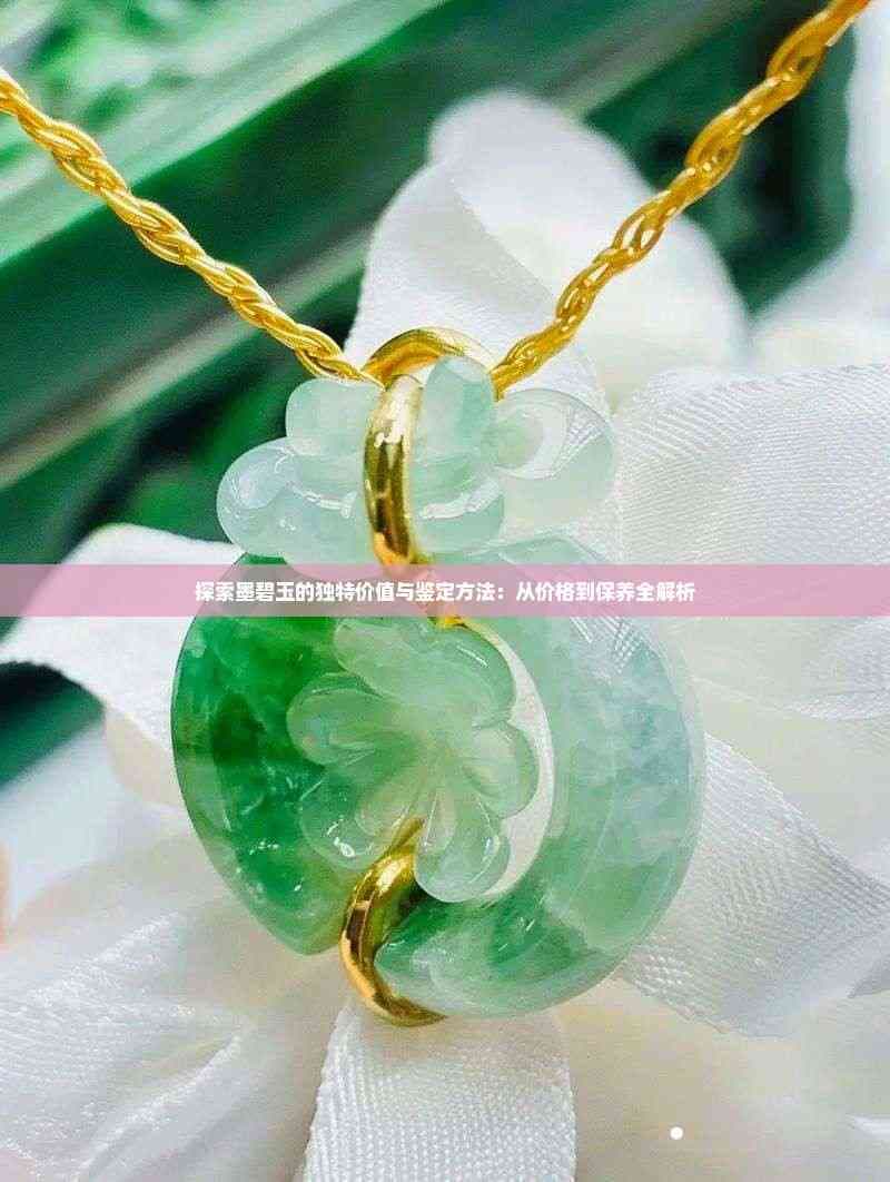 探索墨碧玉的独特价值与鉴定方法：从价格到保养全解析