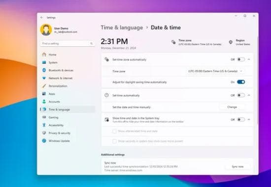 Windows 11日期和时间设置完全指南