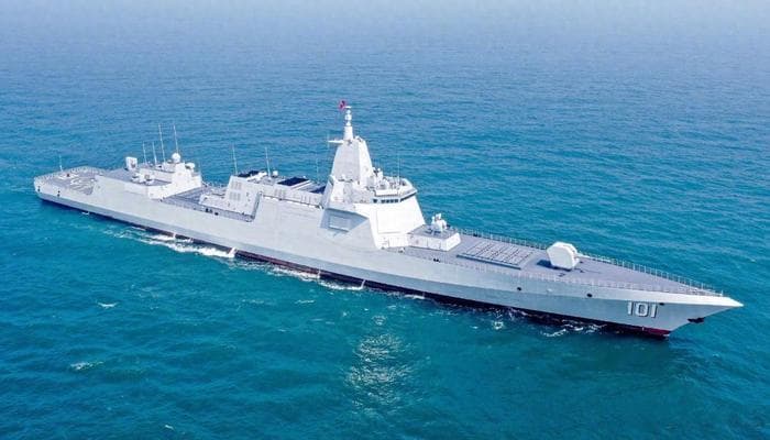 距离悉尼150海里，055型驱逐舰，中国海军，到底多少艘？