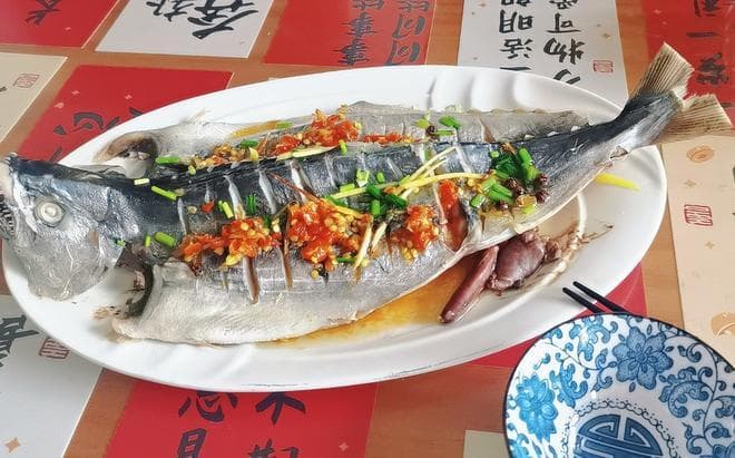 清蒸马鲛鱼