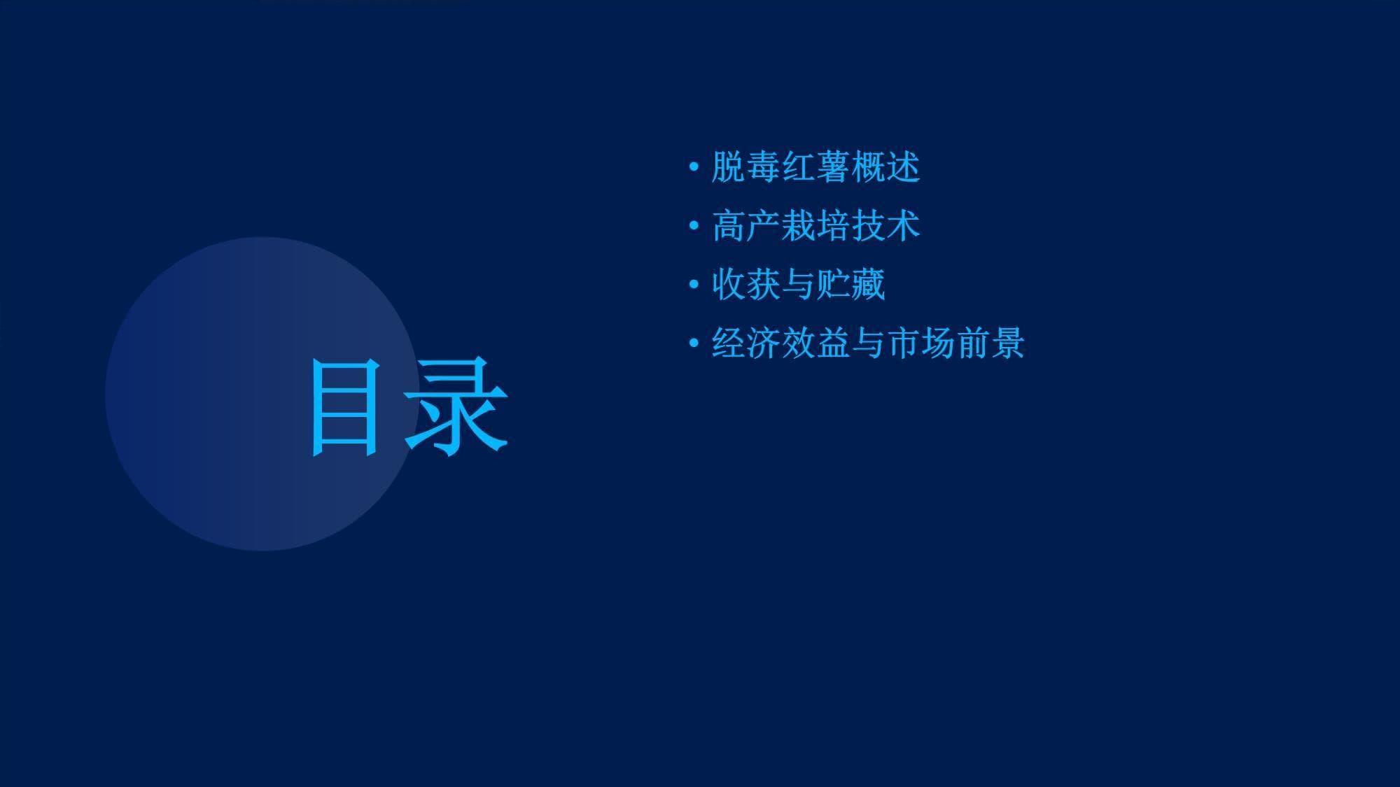 脱毒红薯的高产栽培技术