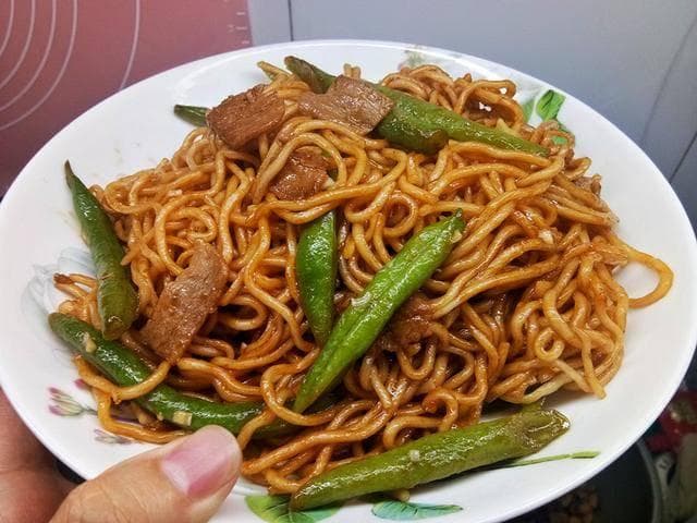 家常焖面的制作方法