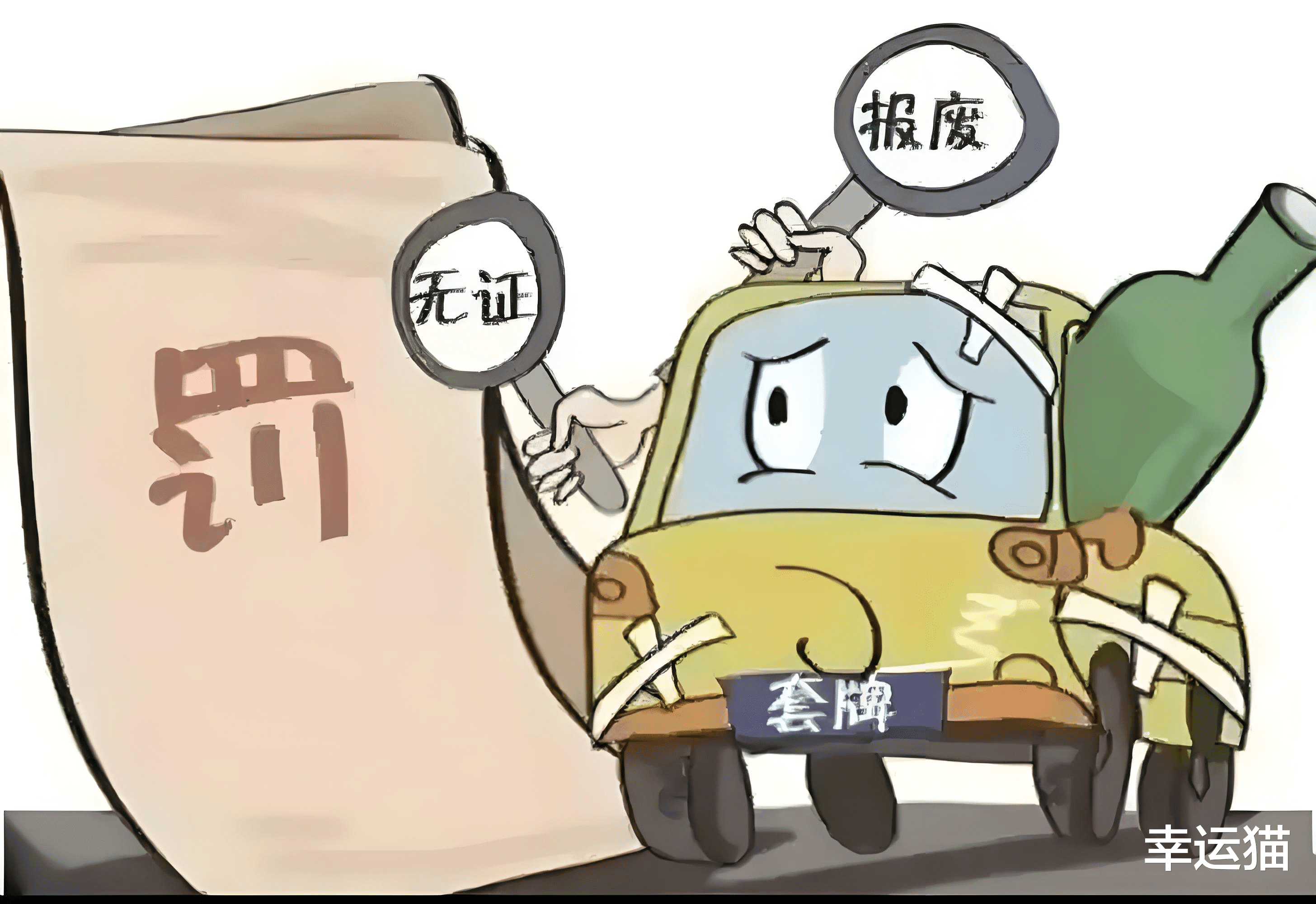 报废车停止上路行驶：严令之下，吊销所有驾照的警示