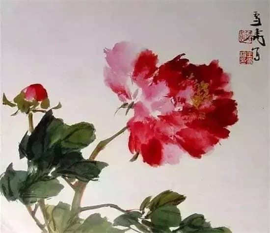 十大名家画笔下的牡丹大比拼，你喜欢谁的？