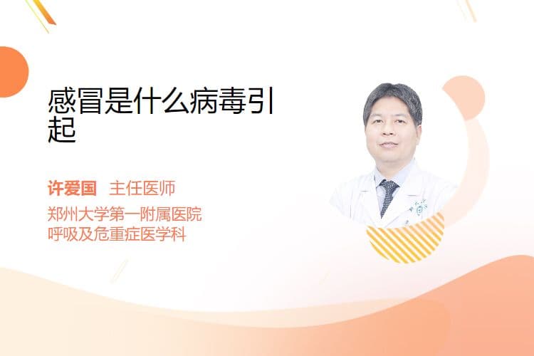 感冒是什么病毒引起