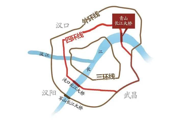 空荡荡的四环，堵死的三环！武汉四环线为什么就不能优惠点？
