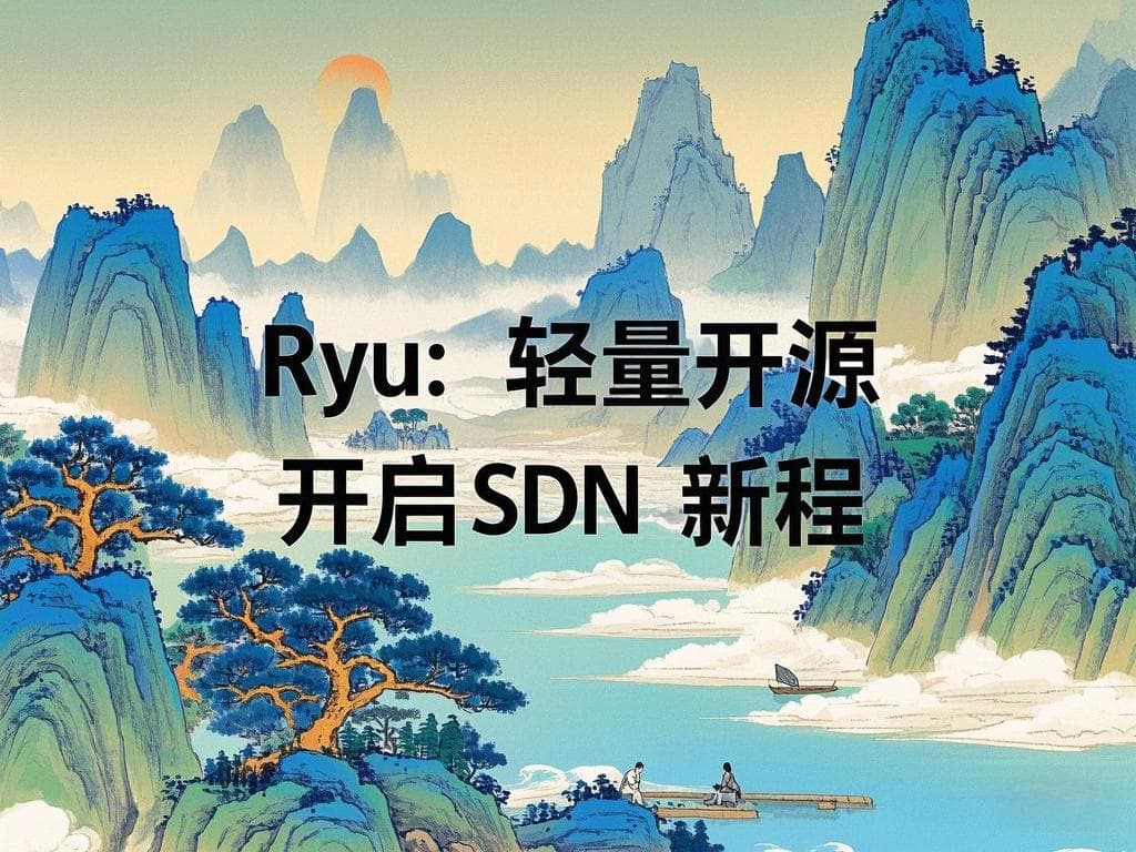Ryu：轻量开源，开启 SDN 新程
