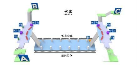 北京地铁阜成门站：位置、结构、出入口及首末班车时间全攻略