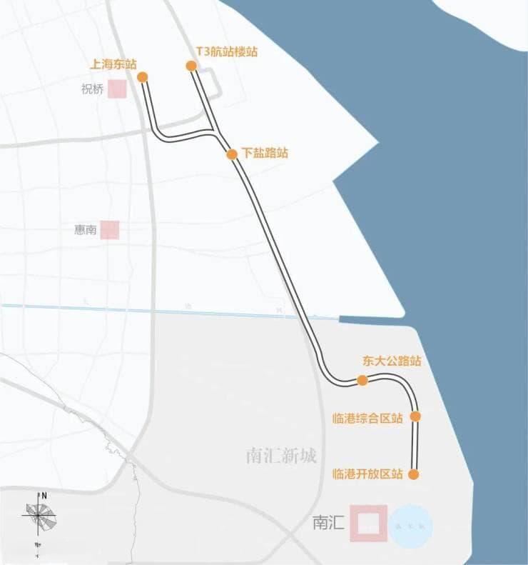 临港⇋浦东枢纽15分钟！两港快线2025年底竣工