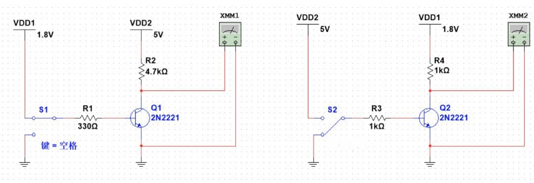 1.8V 3.3V 5V怎么转？经典电平转换电路总结