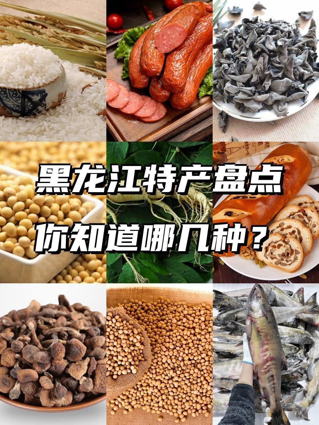 黑龙江特产大盘点|你吃过哪几种?