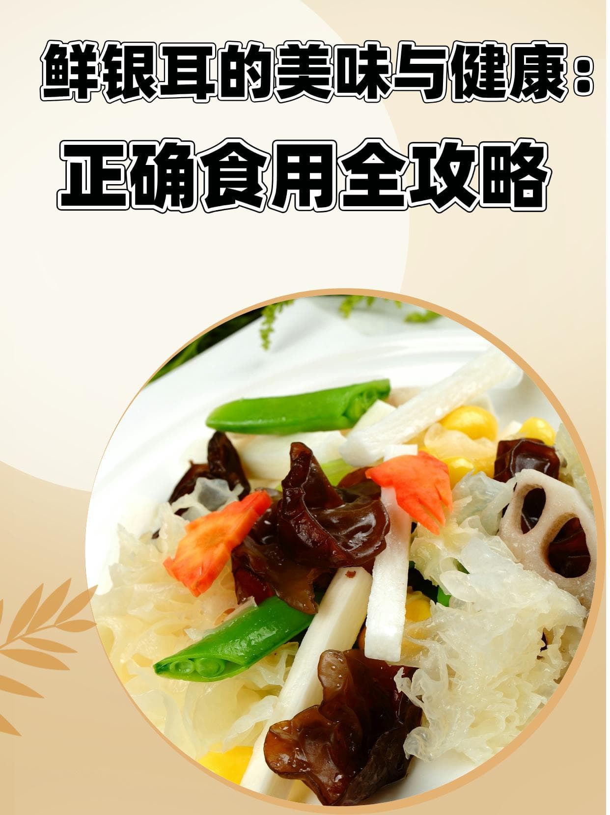 鲜银耳的美味与健康：正确食用全攻略