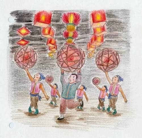 滚灯：南宋起始的艺术传承，璀璨至今