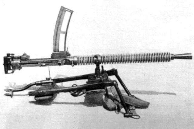 一战意大利SIA M1918机枪，战争后期的匆忙设计