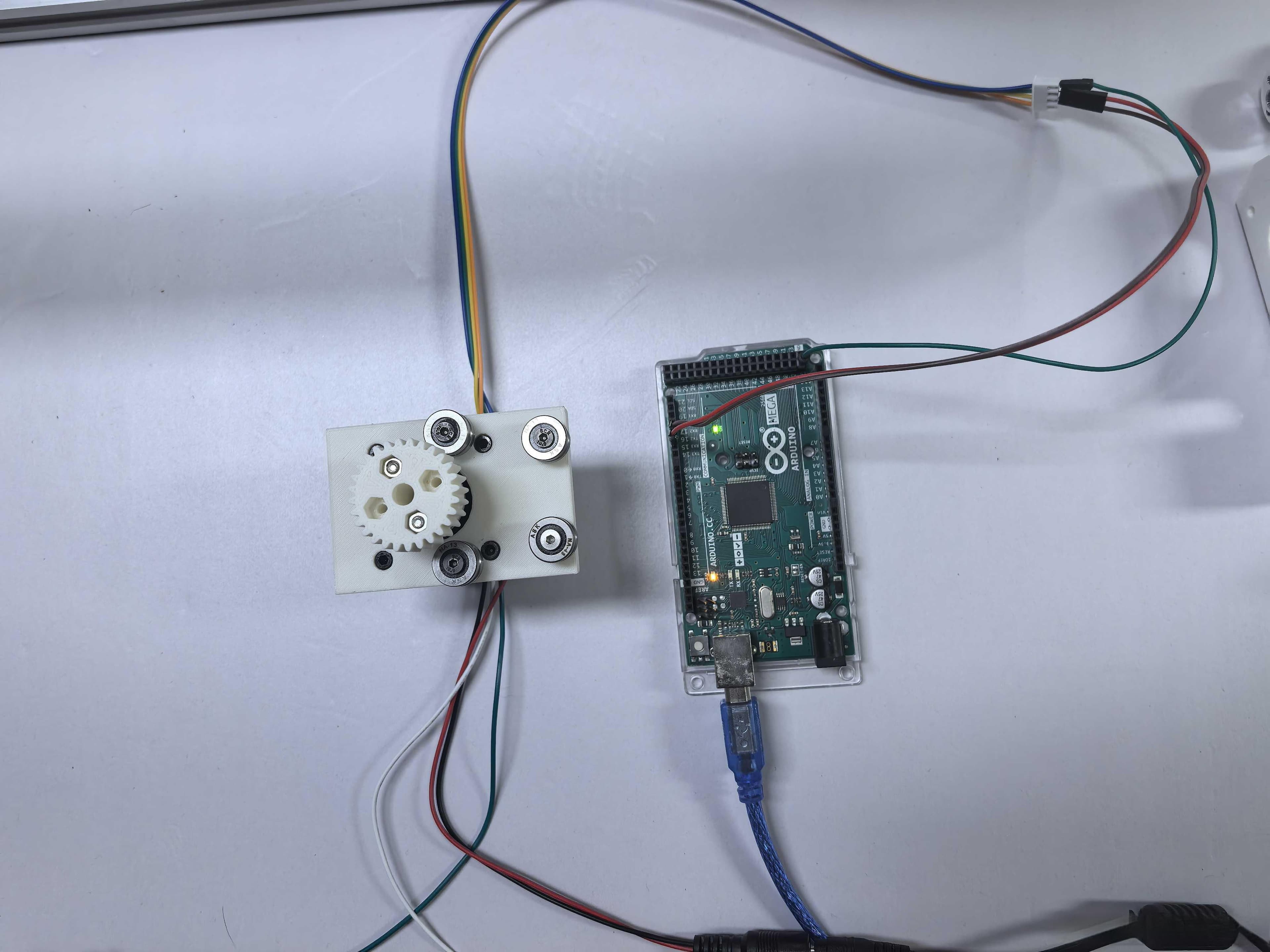 Arduino控制WHEELTEC_MS42DDC步进电机：接线与代码详解