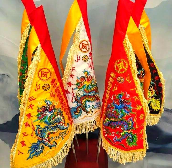 道教法事中的五色令旗：五行与神祇的象征